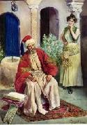 unknow artist Arab or Arabic people and life. Orientalism oil paintings 125 USA oil painting artist